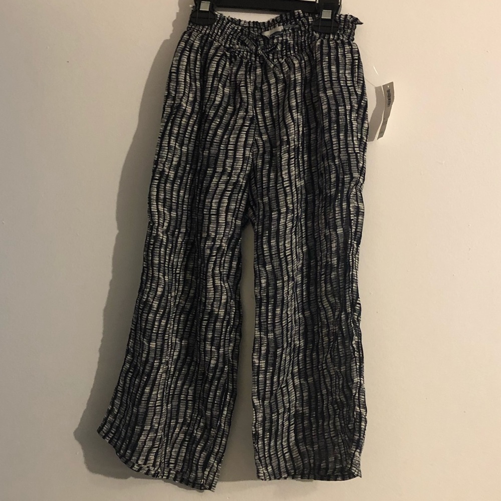 Girls cotton summer pants